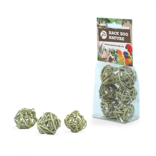 Back Zoo Nature Treat Balls Small – Natuurlijk Speelplezier voor Kromsnavels