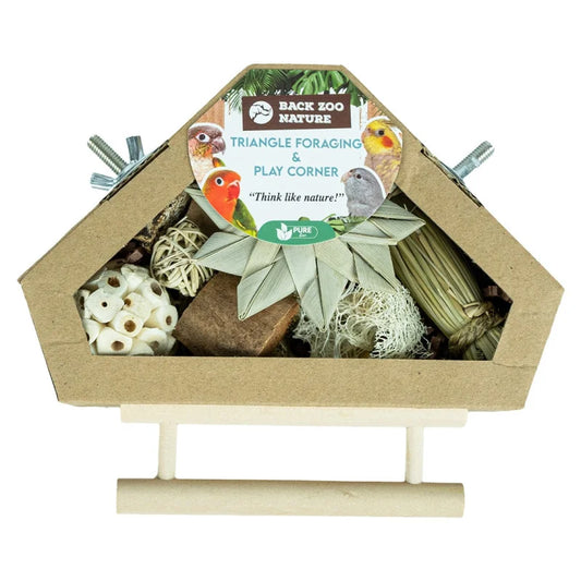 Back Zoo Nature – Triangle Foraging & Play Corner