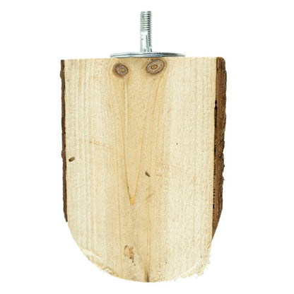 Back Zoo Nature Wood Slice Perch Small