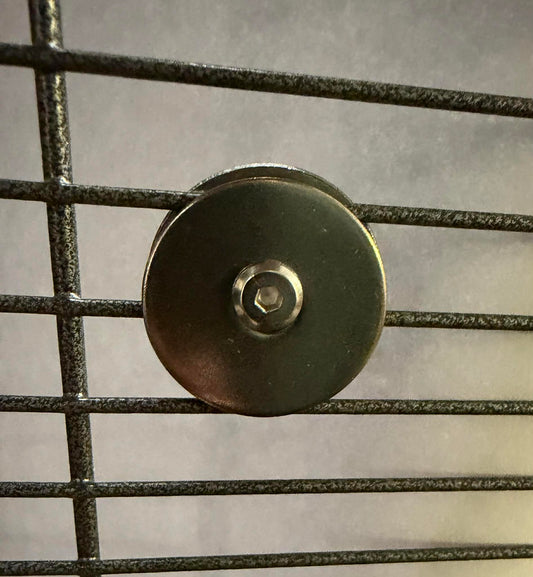 RVS Mini-Ophangset 4mm – Parkieten Kooi Beschermheld