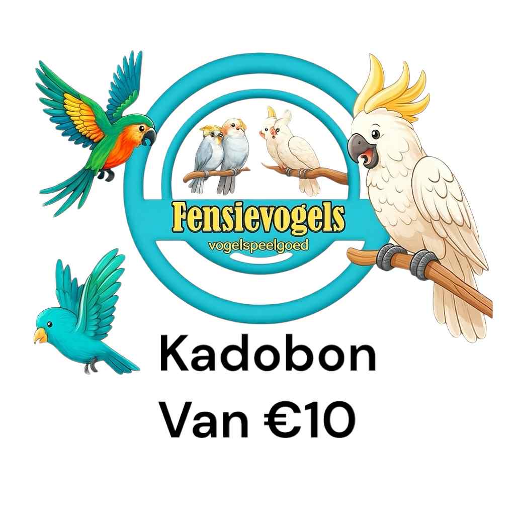 FensieVogels Cadeaubon – Het leukste cadeau voor elke vogelvriend!