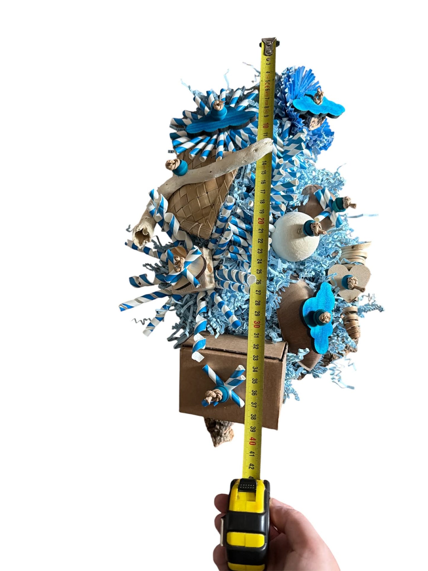 Kurkplaat Foerageer Speelset blauw – FensieVogels Specials