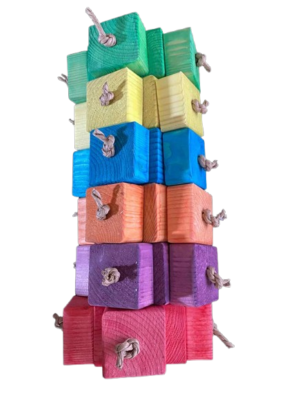 Misty Blokkentoren Klein – Sloopplezier voor de medium knagers
