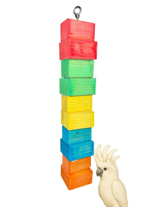 Knaagkracht Junior – Houten Blokkenspeeltje