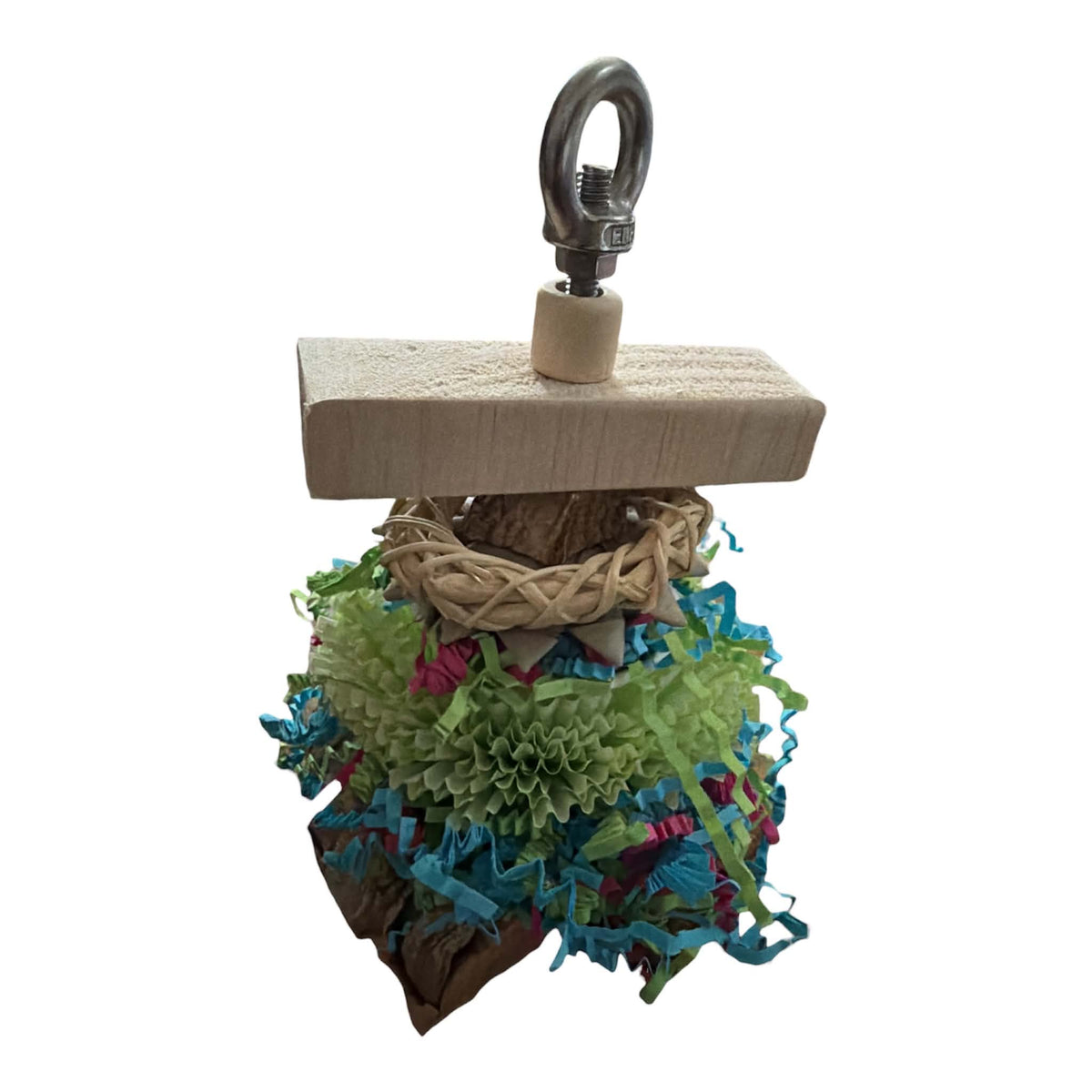 Boutje van Peewee – 19 cm | Herbruikbaar RVS vogelspeelgoed