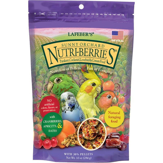 Lafeber Nutri-Berries Sunny Orchard Parkiet 284 gram