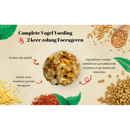 Lafeber Nutri-Berries Tropical Fruit Papegaai 284 gram