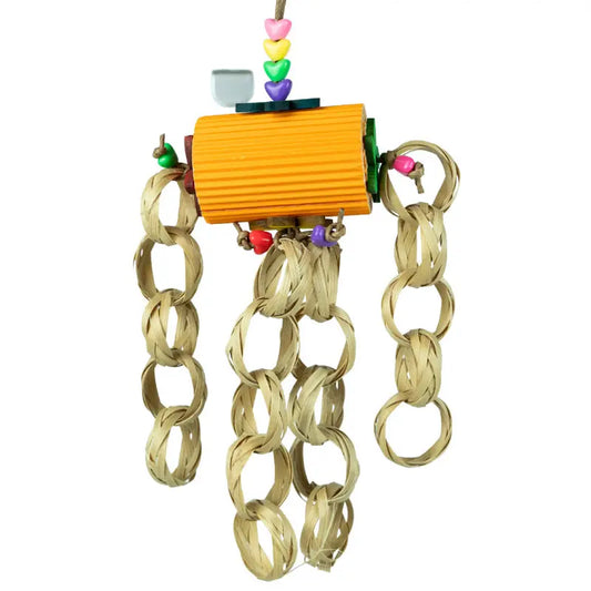 Petlala Karton Fun Barrel – Vogelspeelgoed