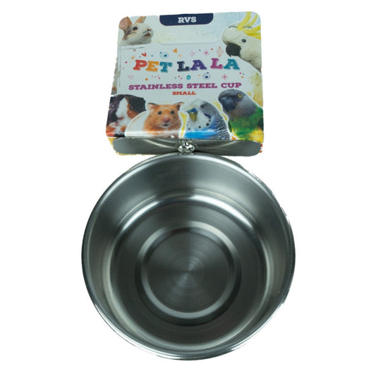 Petlala Stainless Steel Cup Small – 10 cm