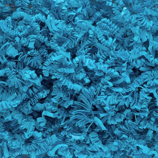 Papieren Sliertjes Turquoise – Creatief Vogel Speelgoedmateriaal