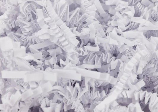 Papieren Sliertjes Wit – Creatief Vogel Speelgoedmateriaal